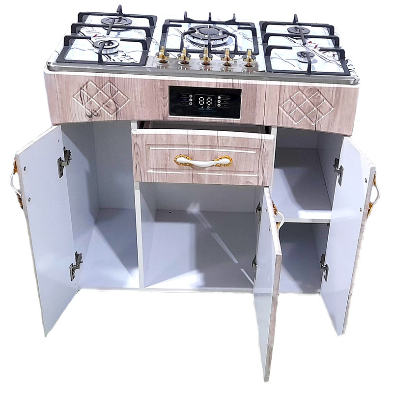 اجاق گاز تایسز 5شعله صفحه شیشه مدل TBG5-1916 تایسز - تصویر 2