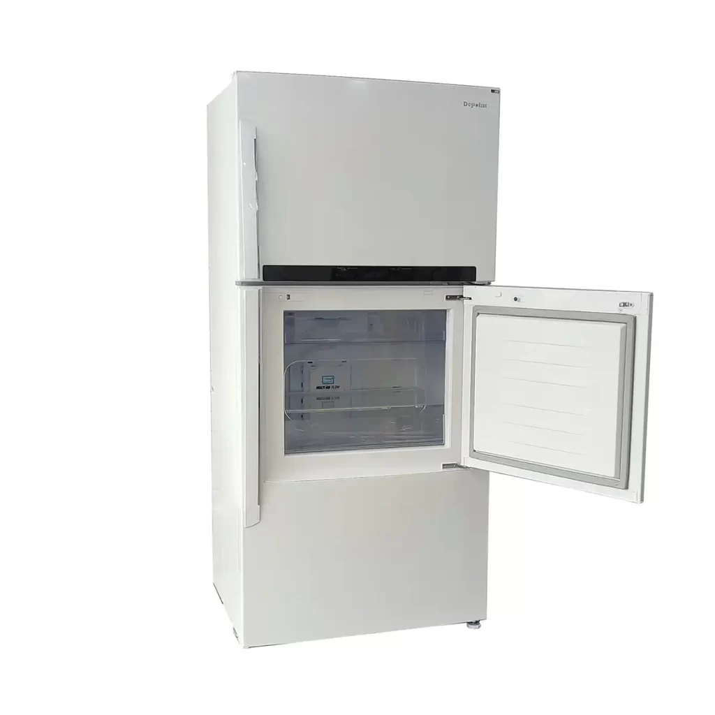 یخچال فریزر دیپوینت فریزر بالا مدل T7-H-S Plus سیلور دیپوینت - تصویر 2