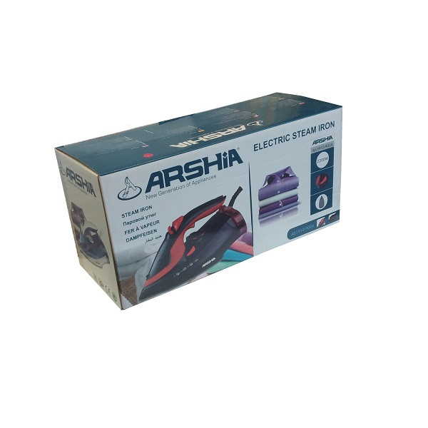 اتو بخار ارشیا مدل SI-7133A بنفش ارشیا - تصویر 2