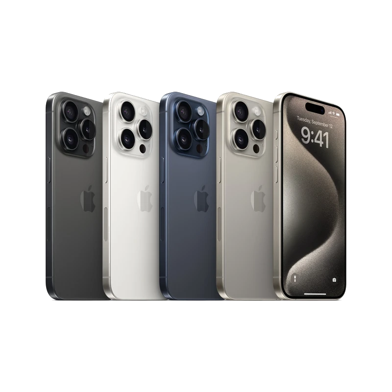 گوشی موبایل Apple مدل iPhone 15 Pro Max Non Active ZAA ظرفیت 1T - تیتانیوم مشکی APPLE    APPLE - تصویر 2
