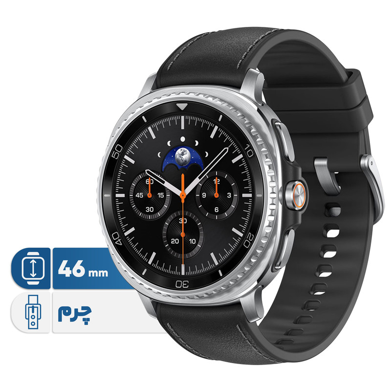 ساعت هوشمند سامسونگ Galaxy Watch 8 44mm مدل SM-L330 - مشکی - اصلی (گارانتی 18 ماهه شرکتی)