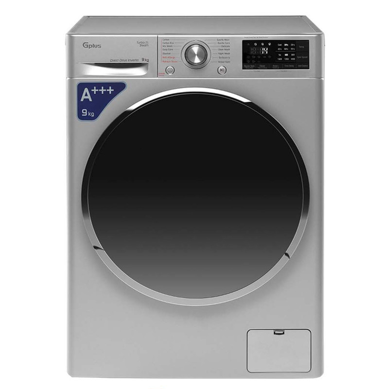 ماشین لباسشویی جی پلاس اتومات 10.5KG مدل GWM-M105T تیتانیوم جی‌پلاس
