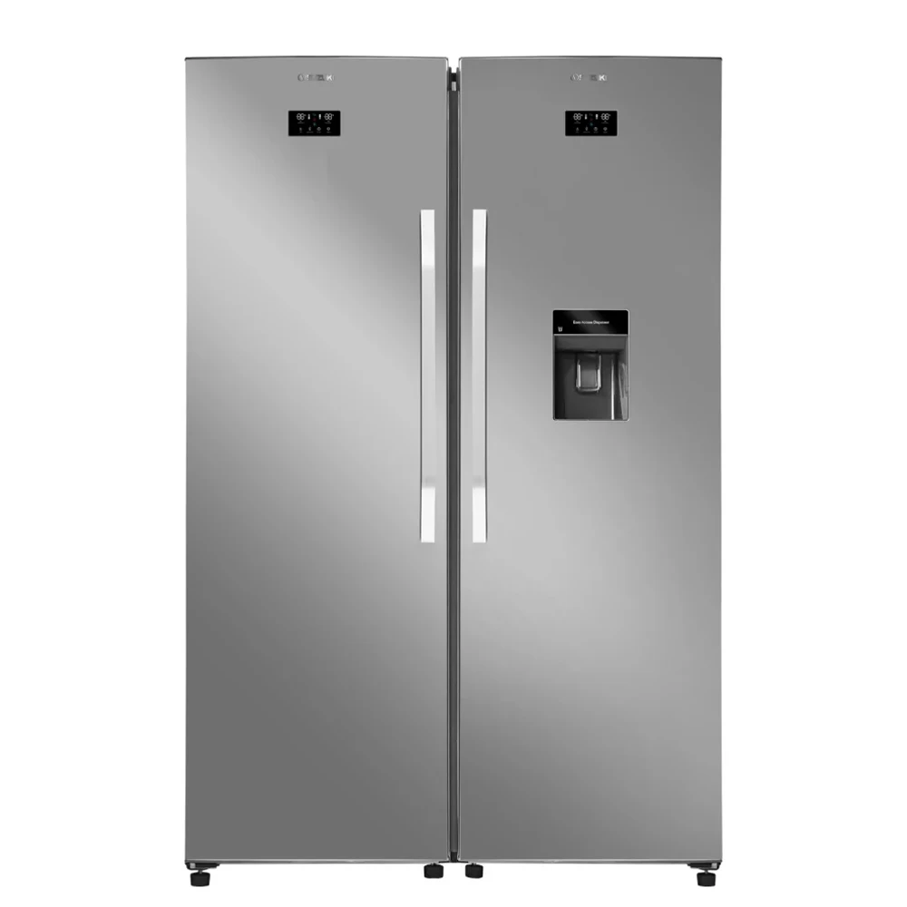 یخچال سوزوکی دوقلو مدل ROG373DSIR/ICE نوفراست طرح استیل سوزوکی
