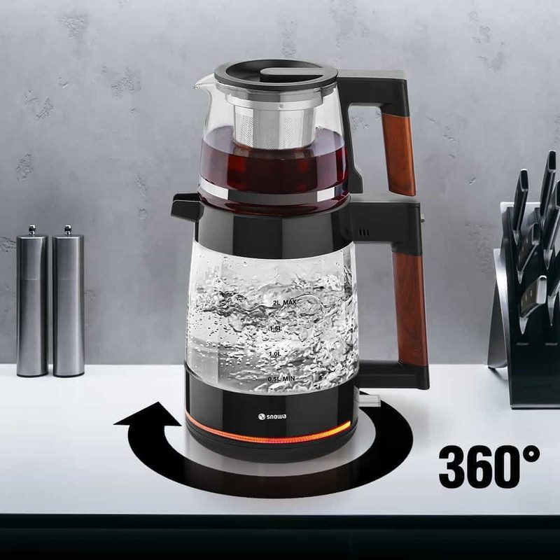 چای ساز اسنوا مدل STM-G1800WE سفید اسنوا - تصویر 5