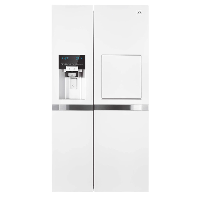 یخچال فریزر دوو ساید بای ساید مدل DS-3325GW سفید براق دوو - تصویر 2
