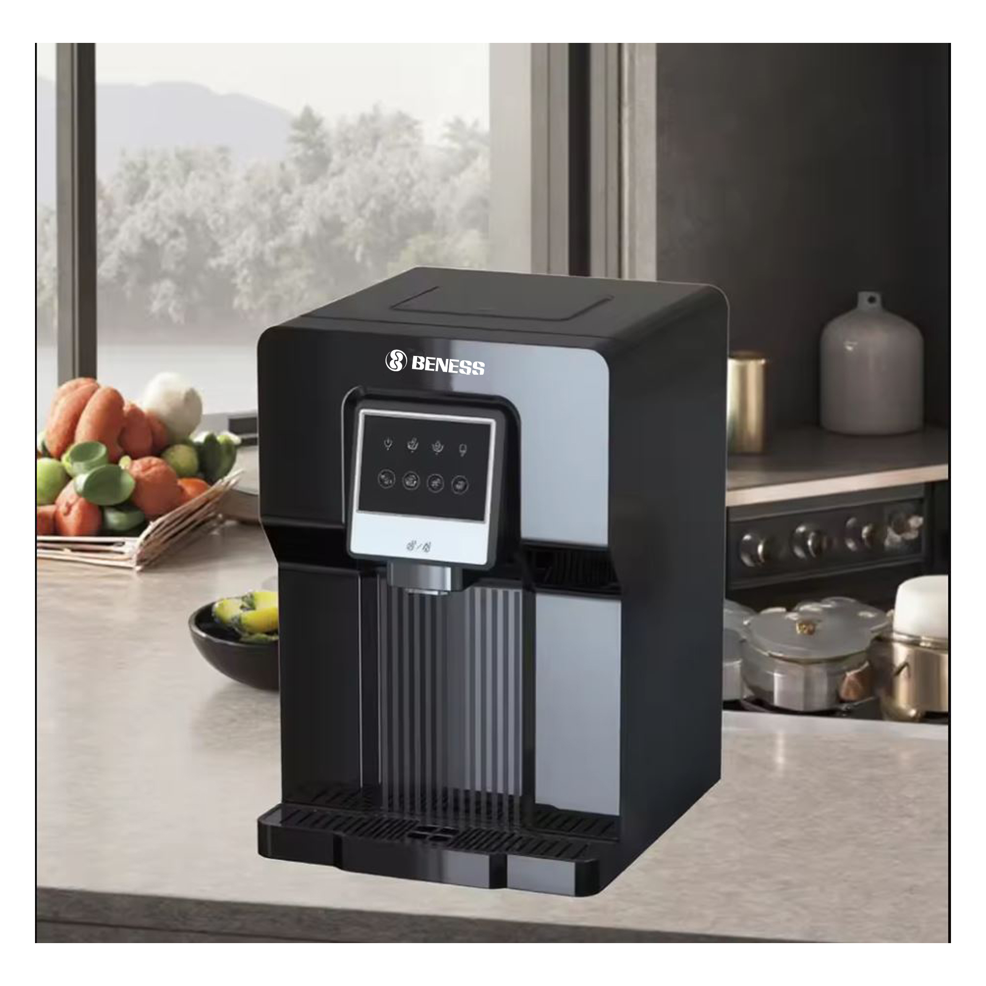 آبسردکن بنس یخچال دار مدل BW-S642B مشکی - تصویر 2