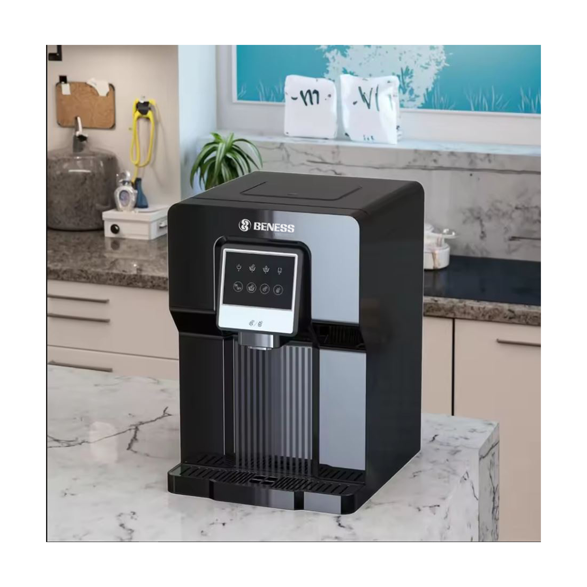 آبسردکن بنس یخچال دار مدل BW-S642B مشکی - تصویر 3