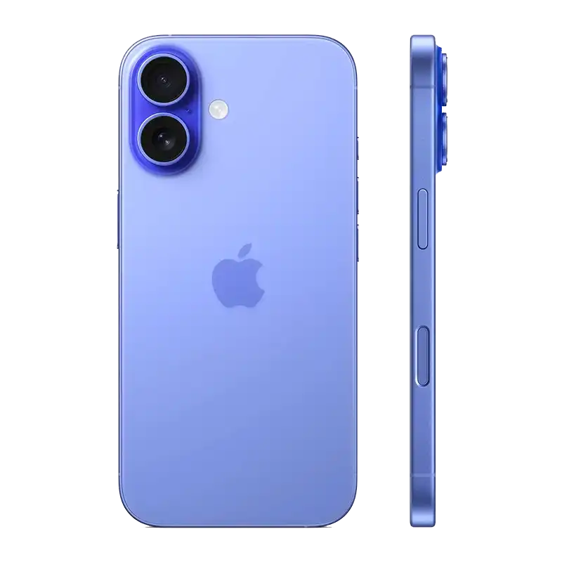 گوشی موبایل Apple مدل iPhone 16 Non Active CHA ظرفیت 128GB - آبی - تصویر 2