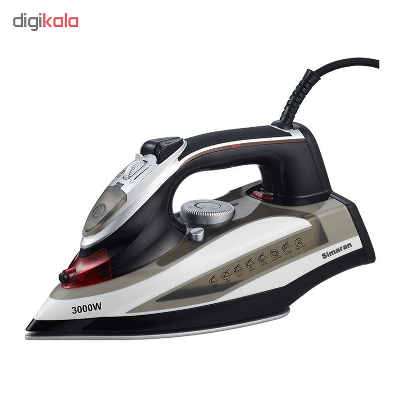 اتو بخار سیماران مدل SSI-8002B مشکی - تصویر 2