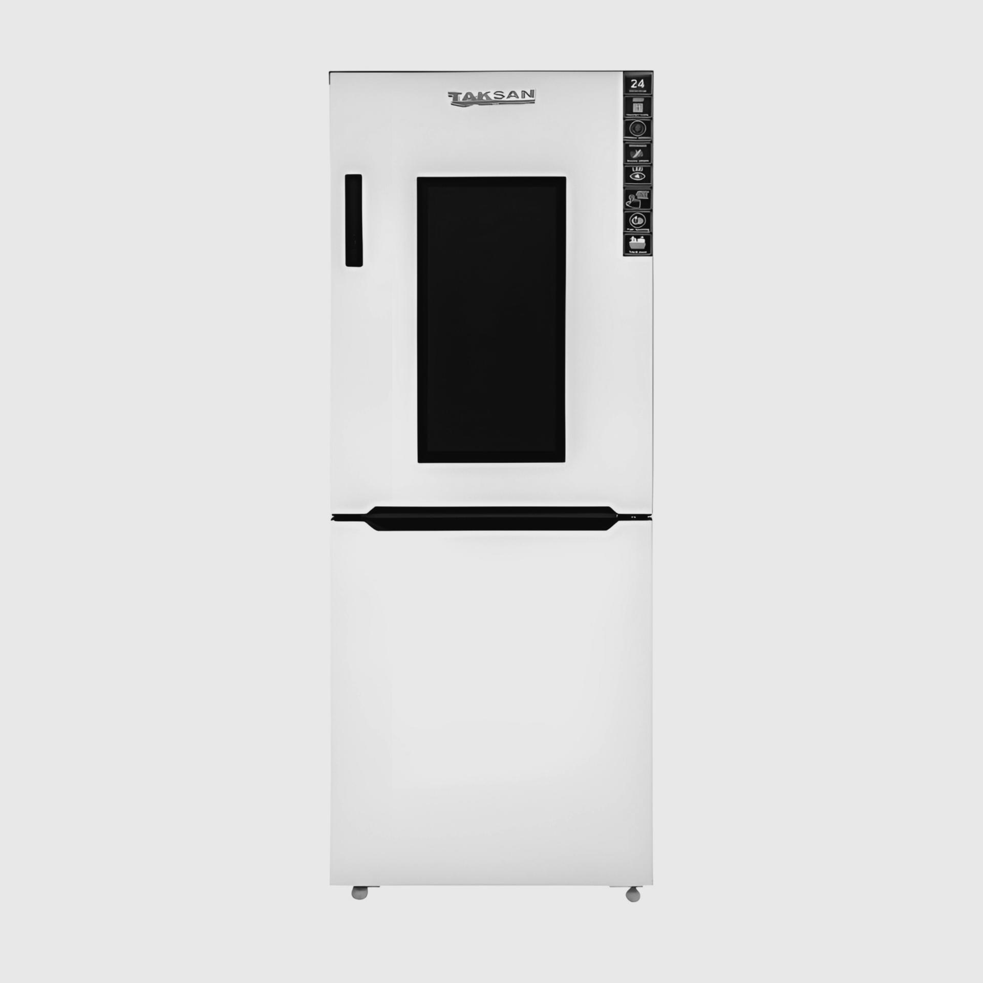 یخچال فریزر نیکسان  فریزر پایین مدل NC-7041-DN طرح استیل نیکسان - تصویر 7