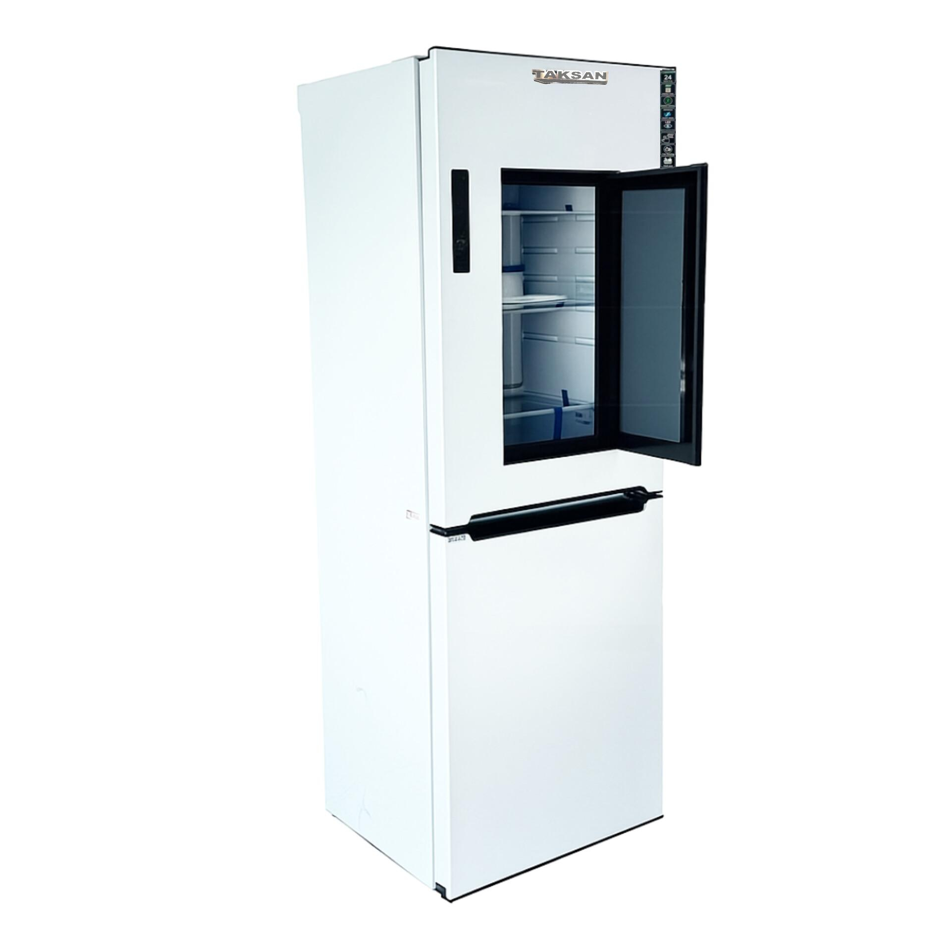 یخچال فریزر نیکسان فریزر بالا مدل NT-5961-MD طرح استیل نیکسان - تصویر 5
