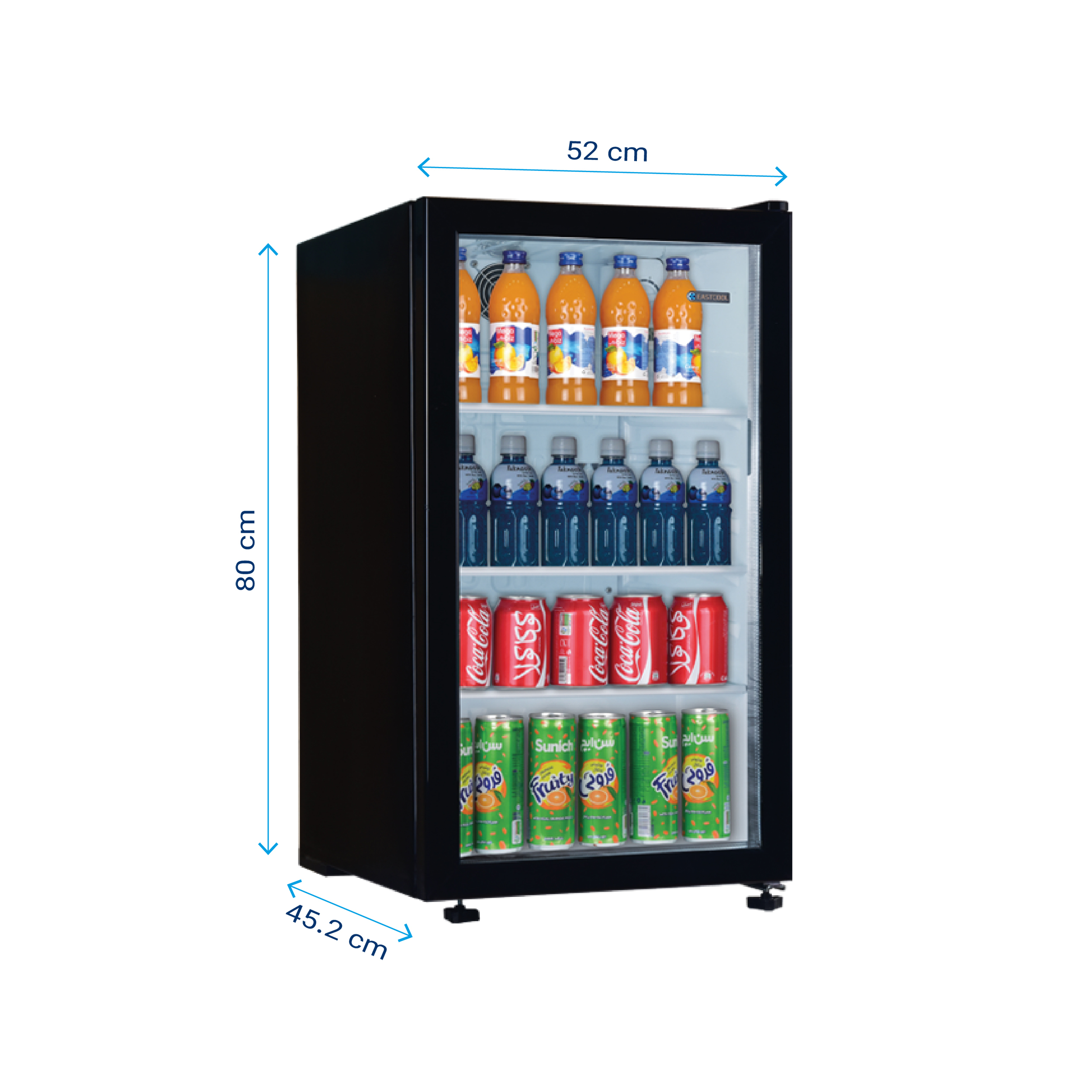 یخچال شوکیس ایستکول 5 فوت مدل 29580 سفید ایستکول - تصویر 12
